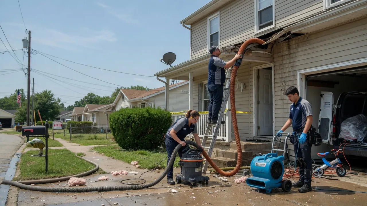 Water Damage Restoration in Granville, OH near me